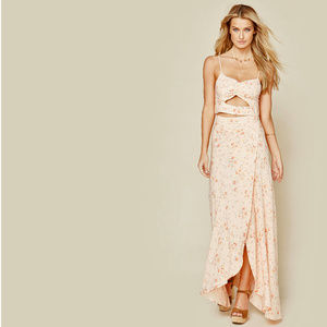 Flynn Skye “Wrap It Up” maxi skirt — Like New